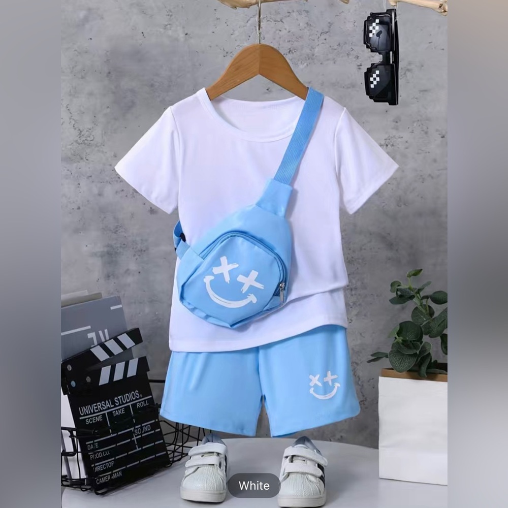 🔥New 3 pcs kids set size 7-8Y🔥